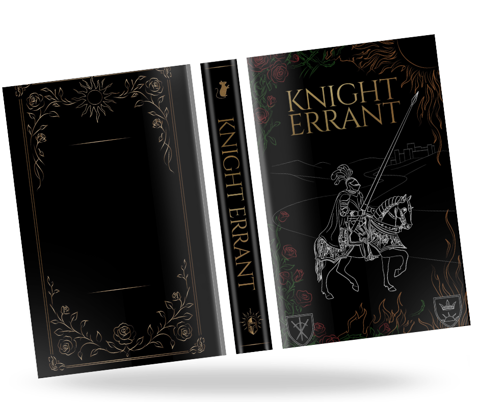 Knight Errant book cover mockup