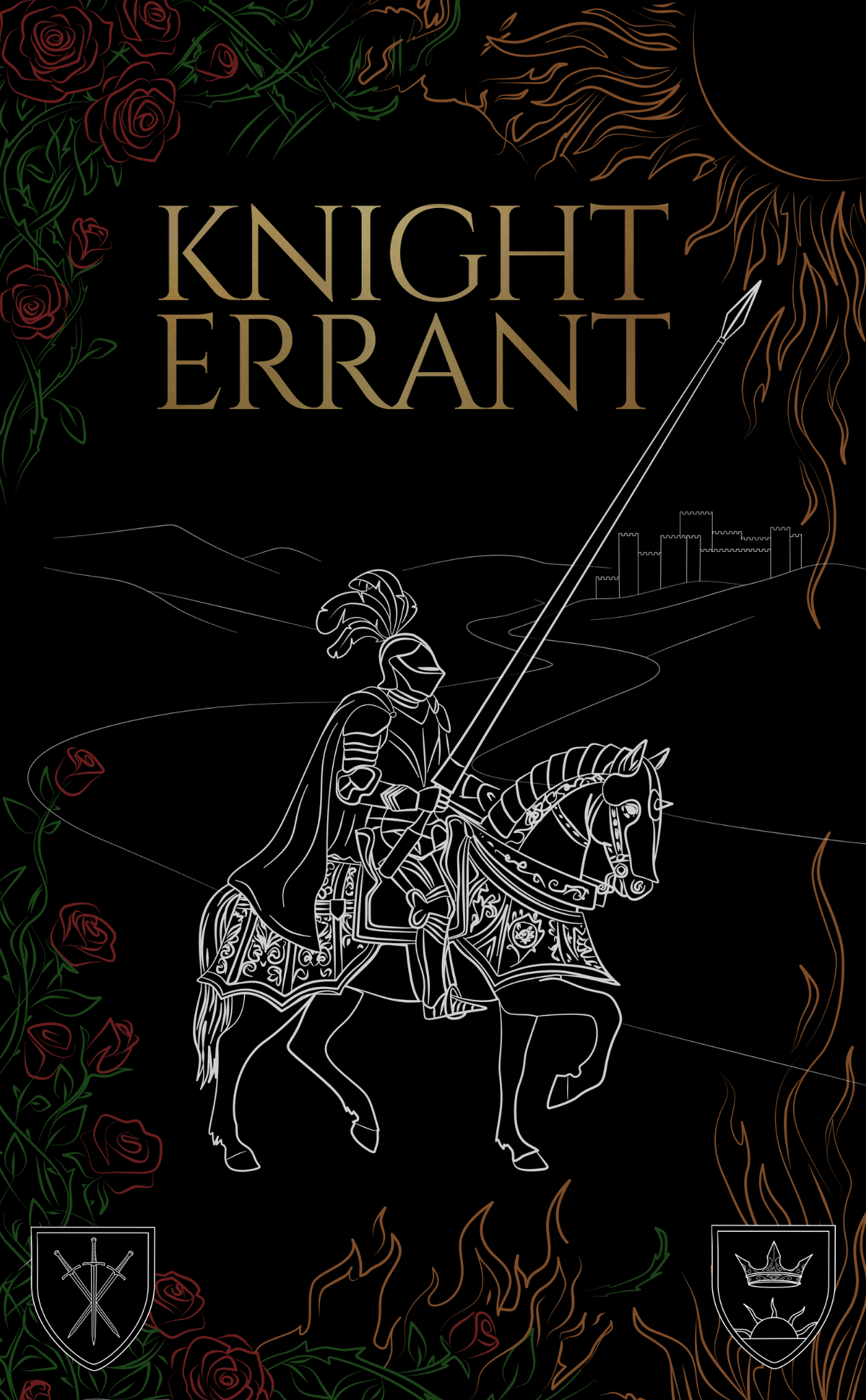 Knight Errant colour cover development